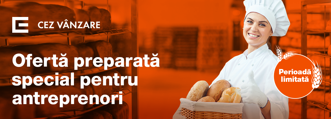 Brutar zambind inconjurat de culorile CEZ Vanzare si oferta de panificatie
